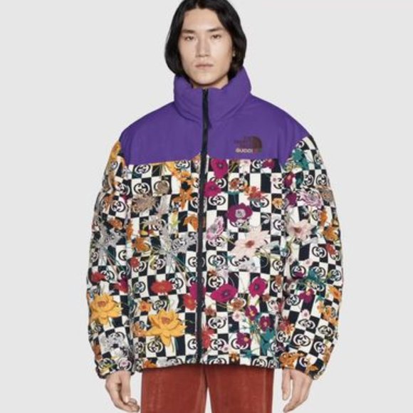 Gucci x The North Face Floral Down Jacket NEW WITH TAGS - Picture 3 of 16